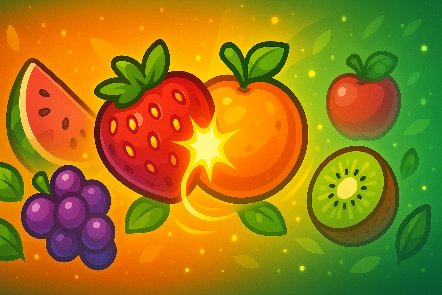 MergeFruits Garden Background